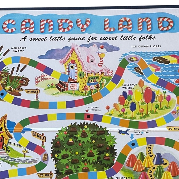 Candy Land Board Game 2014 Hasbro Celebrating 65 Years Family Fun Complete - Picture 1 of 6